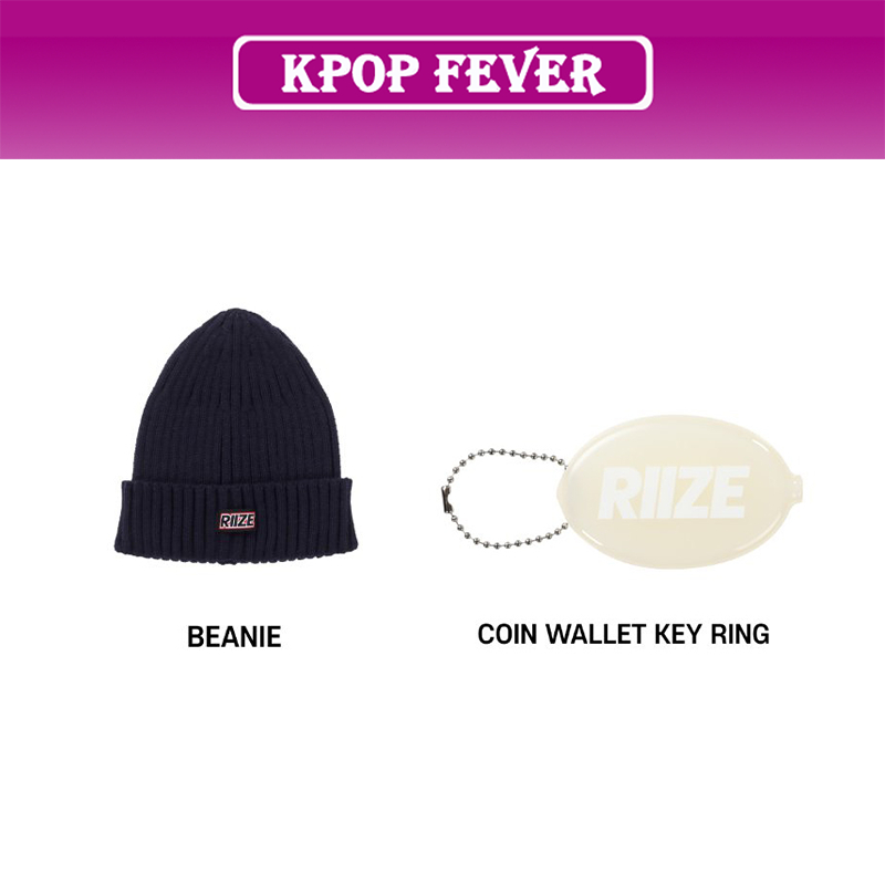 RIIZE - [ RIIZE UP ] MD (BEANIE, COIN WALLET KEY RING) | 蝦皮購物