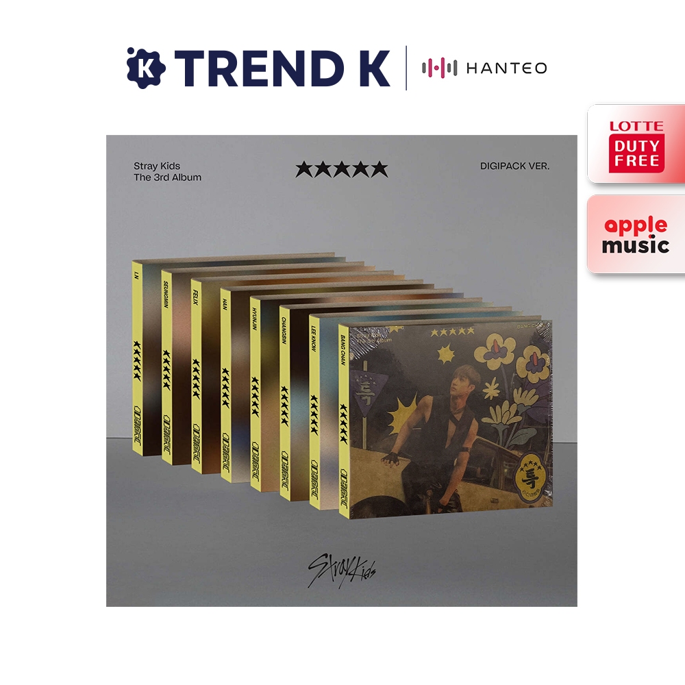 Pop Stray Kids Music CDs Stray Kids 5-STAR 3rd Album Digipack