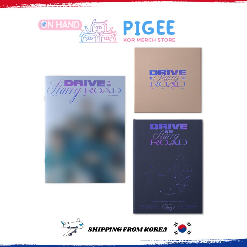 ASTRO - [ DRIVE TO STARRY ROAD ] 3RD Album | 蝦皮購物