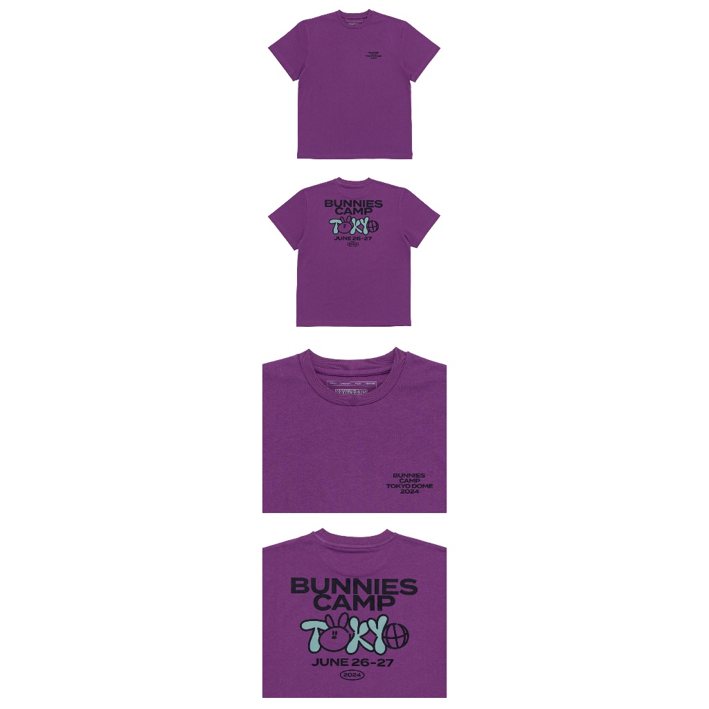 NewJeans BUNNIES CAMP 2024 TOKYO DOME T-SHIRTS | 蝦皮購物