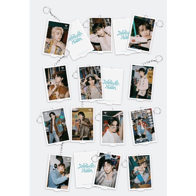 SEVENTEEN 3D Lenticular Acrylic Keyring & Stand MD | 蝦皮購物