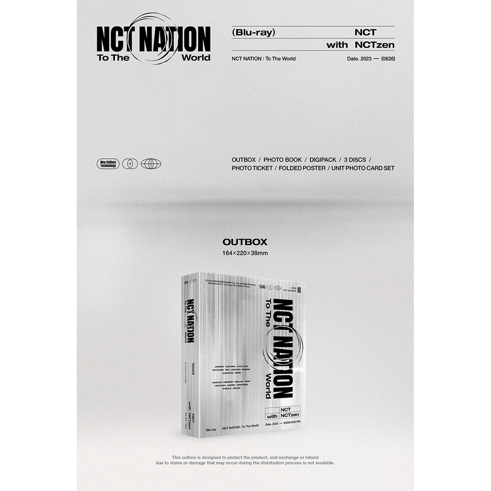 NCT - 2023 Concert NCT Nation To The World in Incheon bluray