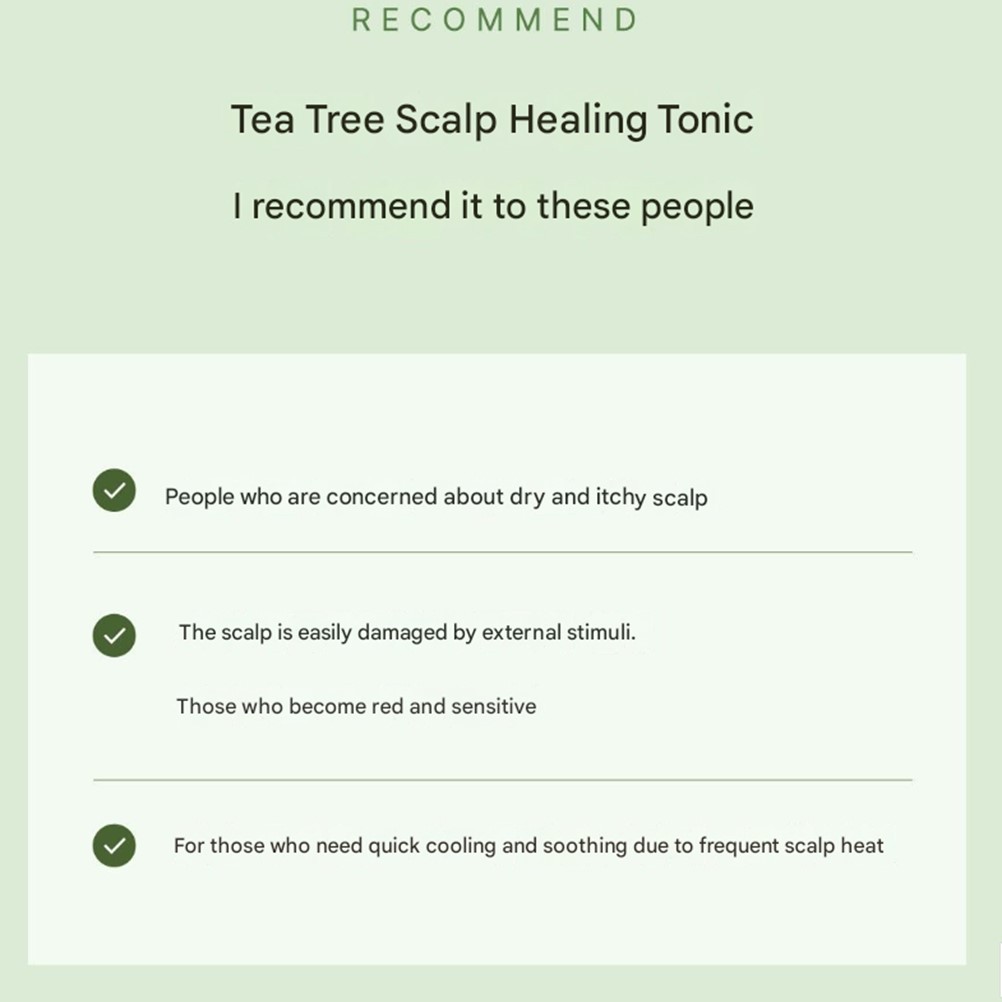 Steam Base Tea Tree scalp Healing Tonic 100 毫升流行提亮水頭皮防脫髮 max | 蝦皮購物