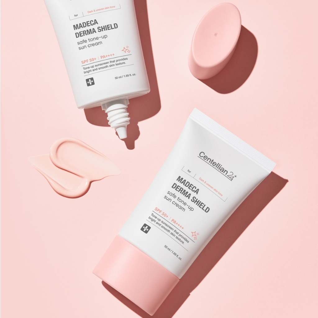[Centellian 24] MADECA DERMA SHIELD Safe Tone Up 防曬霜 50ml SP | 蝦皮購物