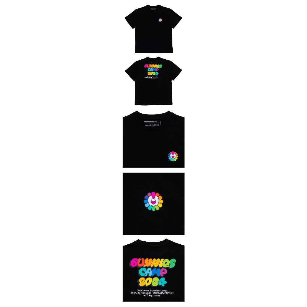 NewJeans BUNNIES CAMP 2024 TOKYO DOME T-SHIRTS | 蝦皮購物