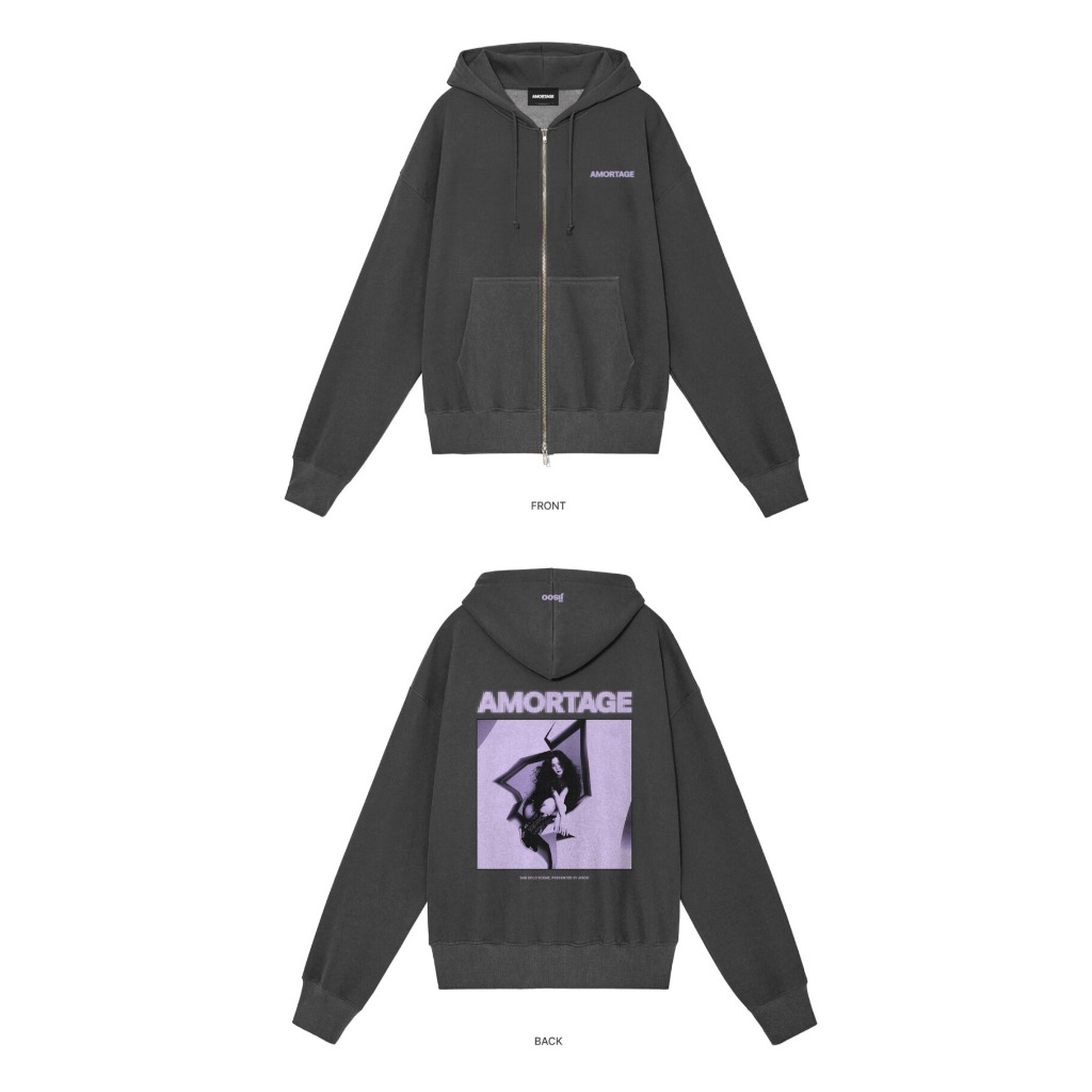 BLACKPINK JISOO - [ AMORTAGE ] OFFICIAL MD / ZIP UP HOODIE | 蝦皮購物