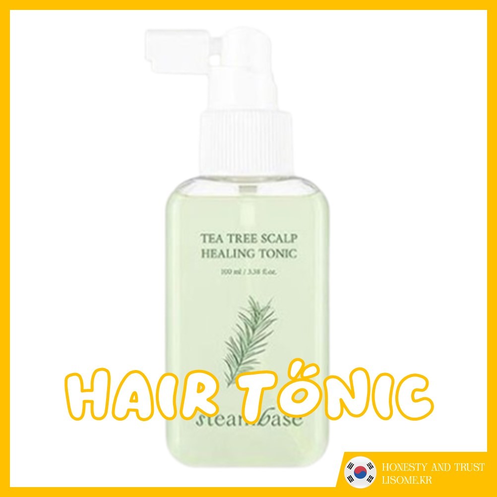 Steam Base Tea Tree scalp Healing Tonic 100 毫升流行提亮水頭皮防脫髮 max | 蝦皮購物