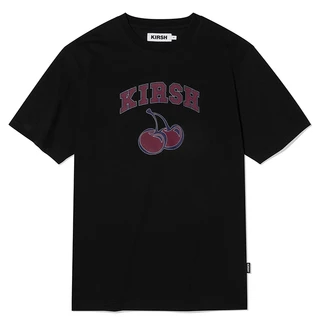 [KIRSH] Arch 櫻桃LOGO T恤(黑色)