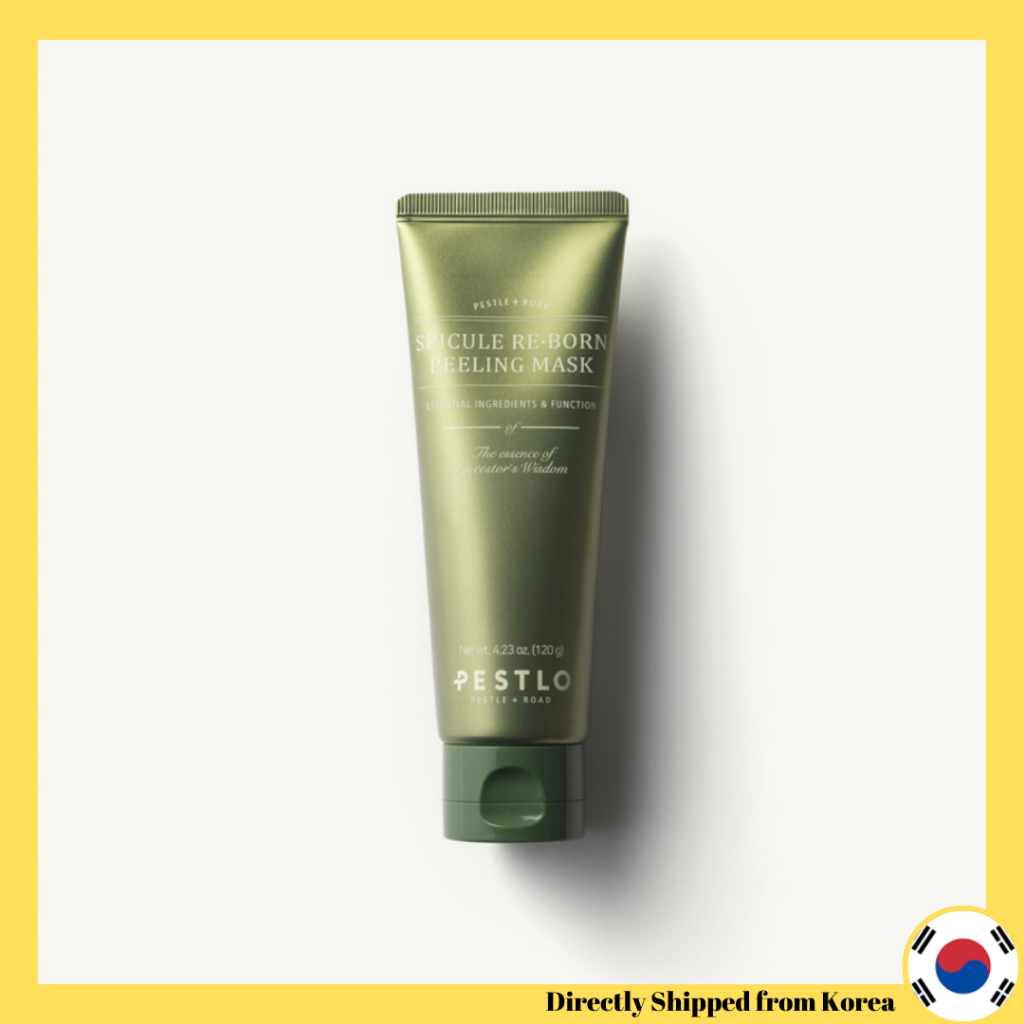 [Pestlo] Microneedle Spicule Re-Born 去角質潔面面膜 120ml (綠茶、艾草、Ci | 蝦皮購物