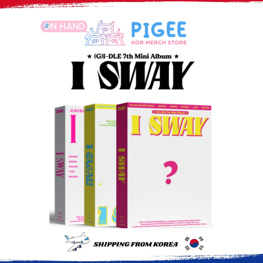 G)I-DLE - [ I SWAY ] 7TH MINI ALBUM | 蝦皮購物
