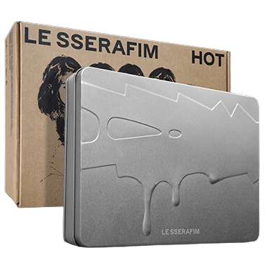LE SSERAFIM - [ HOT ] 5TH MINI ALBUM (TIN CASE Ver.) | 蝦皮購物