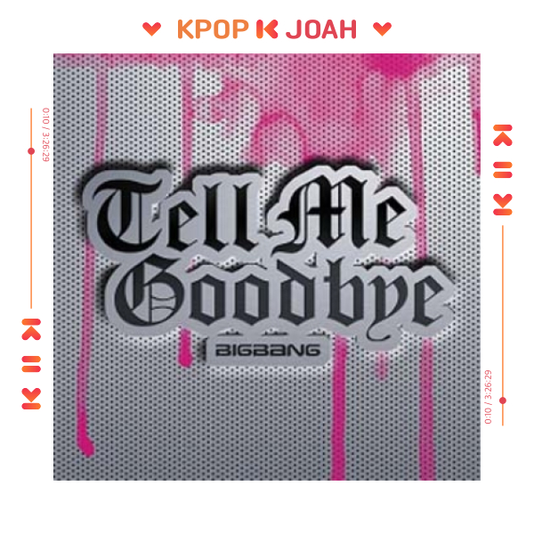 BIGBANG [TELL ME GOODBYE] 4th Japan Single (2010) | 蝦皮購物