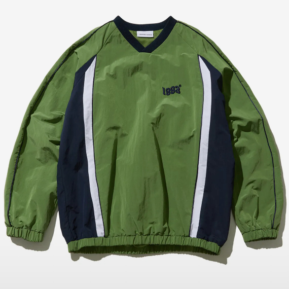 1993 STUDIO VINTAGE PIPING WINDBREAKER 韓版長袖防風復古上衣