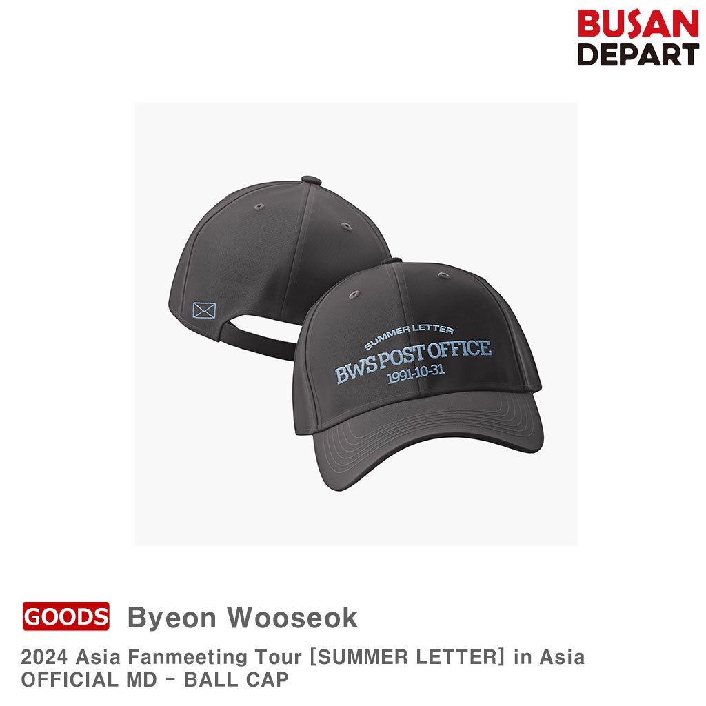 [BALL CAP]2024 ByeonWooSeok Asia Fanmeeting Tour [SUMMER LET | 蝦皮購物