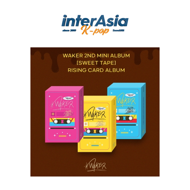 WAKER - 2nd Mini Album [Sweet Tape] (RISING CARD ALBUM) | 蝦皮購物