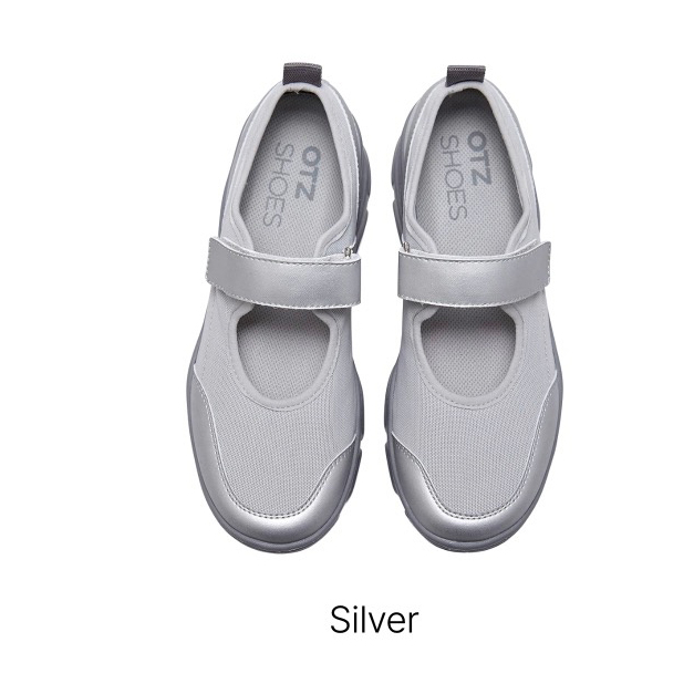 【OTZ】◆Lomita Platform Velcro MeriJane Silver FLOTEA2W37◆ OTZ] Korean Influencer Favourite Pick Lomita Platform Velcro
