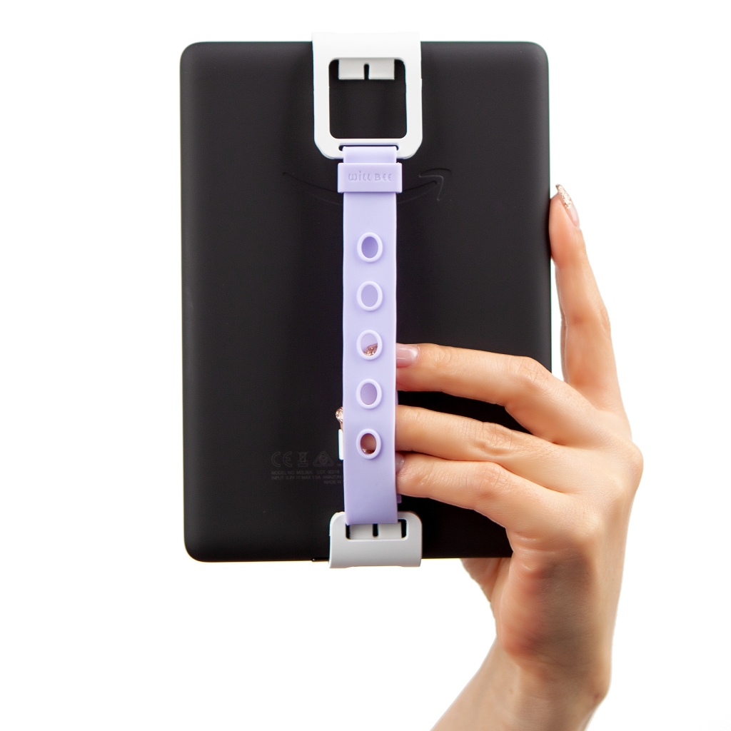 WiLLBee CLIPON Soft Dual(適用於 17-19cm 設備)電子書閱讀器平板電腦矽膠錶帶手指握把手托 | 蝦皮購物
