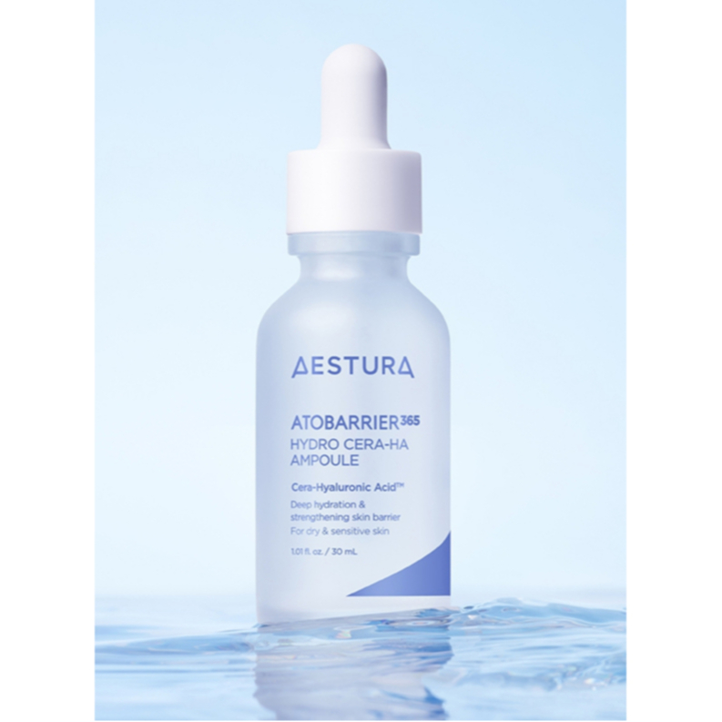AESTURA Atobarrier365 Hydro CERA-HA Ceramide Plus Hyaluronic Acid Face Serum For Skin Moisture Barrier Repair 30 Ml