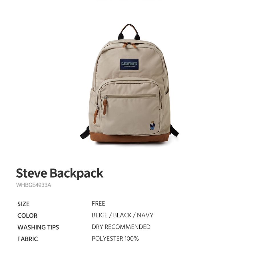 バックパック・リュック \"WHO.A.U\" Steve Backpack  WHBGE4933A 후아유(WHO.A.U) Steve Backpack / WHBGE4933A - 사이즈 & 후기