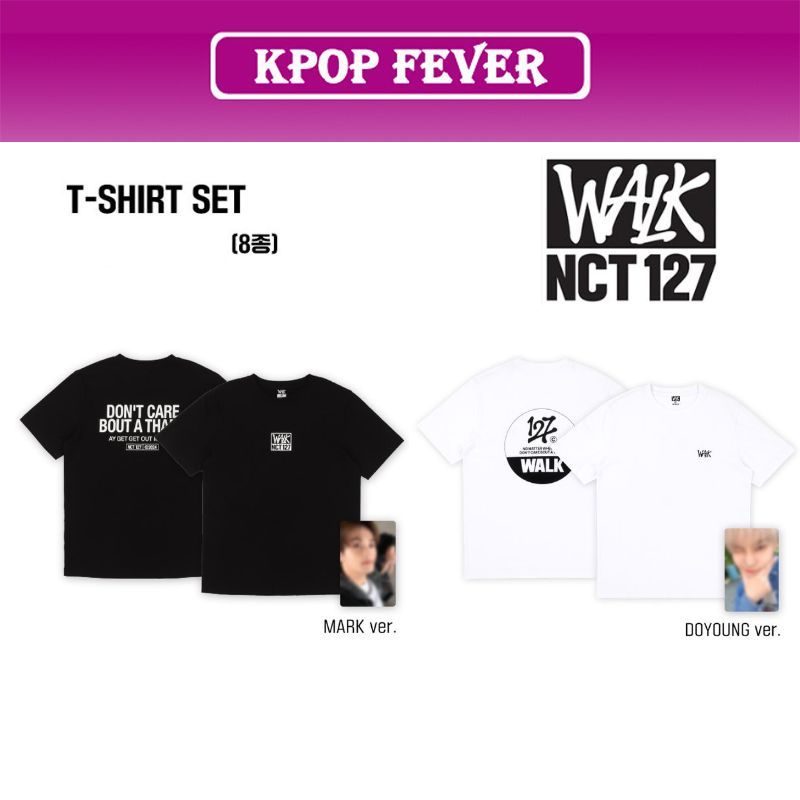 NCT 127 POP-UP [WALK : ON THE BEAT] MD - T-SHIRT SET | 蝦皮購物
