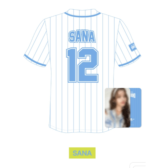 BASEBALL UNIFORM) TWICE [HOME 9ROUND] OFFICIAL MD | 蝦皮購物