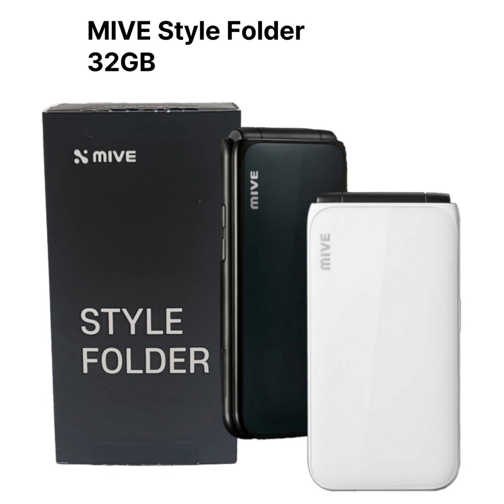 [二手] MIVE 風格文件夾 32GB AT-M120 智能手機未使用全新開箱 | 蝦皮購物