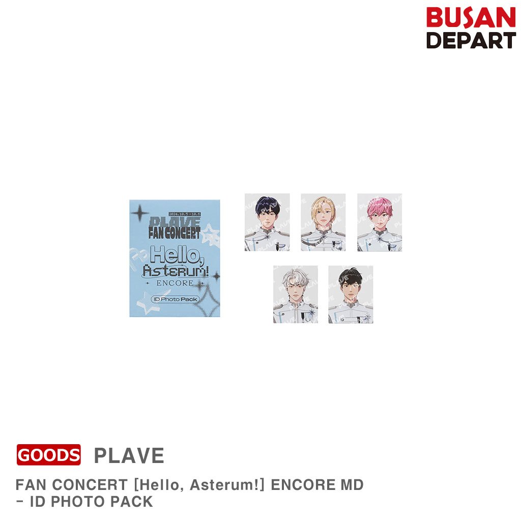 [ID PHOTO PACK]PLAVE FAN CONCERT [Hello, Asterum!] ENCORE MD | 蝦皮購物