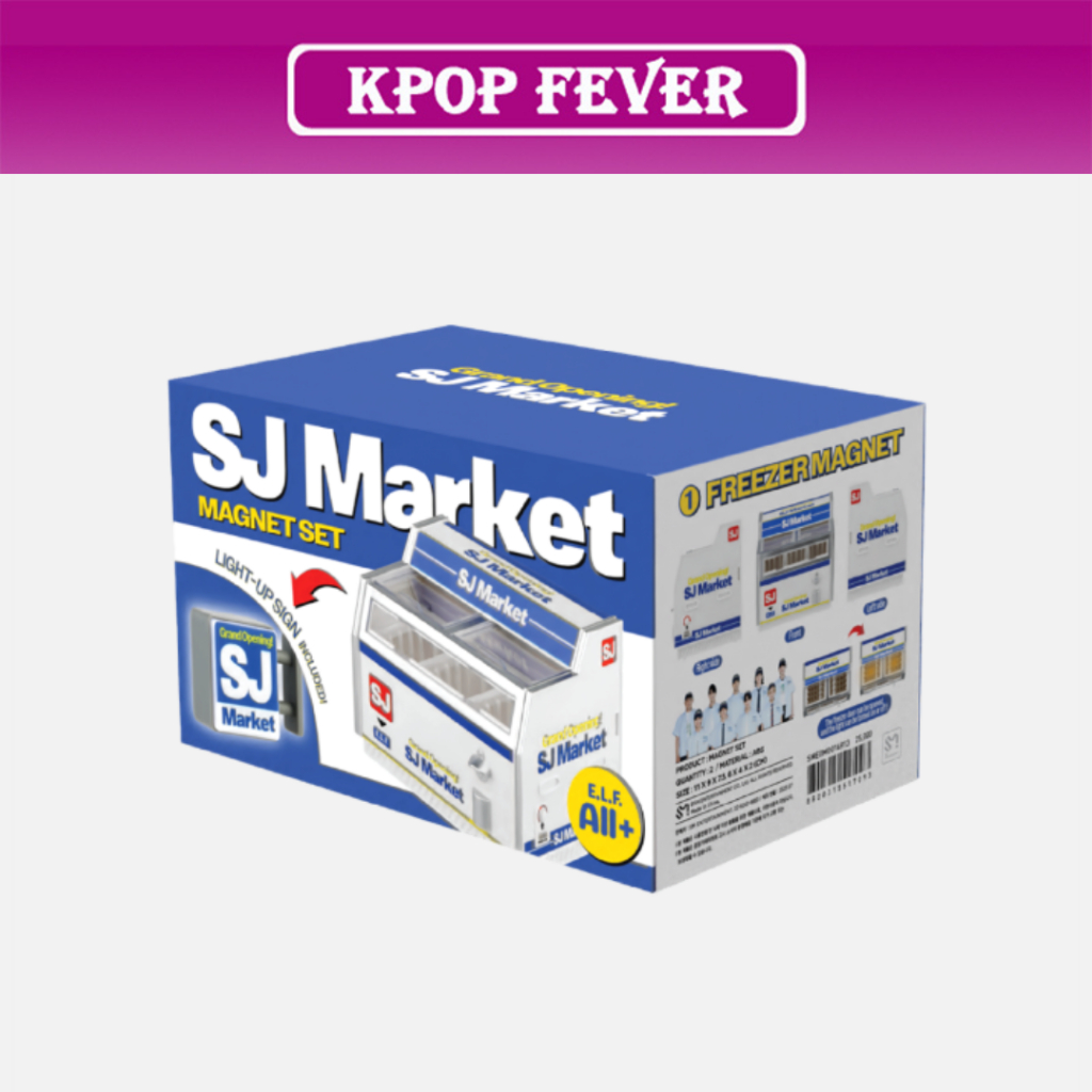 SUPER JUNIOR SJ MARKET 20th Anni MD / Magnet Set | 蝦皮購物
