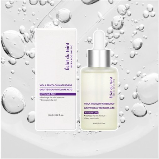 Éclat du teint Viola Tricolor Waterdrop 全新大號eclat du teint viola 三色水滴95ml 皮膚精華| 蝦皮購物