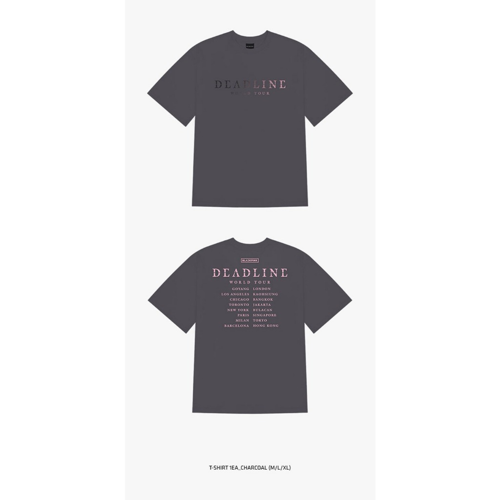 BLACKPINK ゴヤンコン HEAT REACTIVE T-SHIRT L Blackpink Heat Reactive Shirt | TikTok