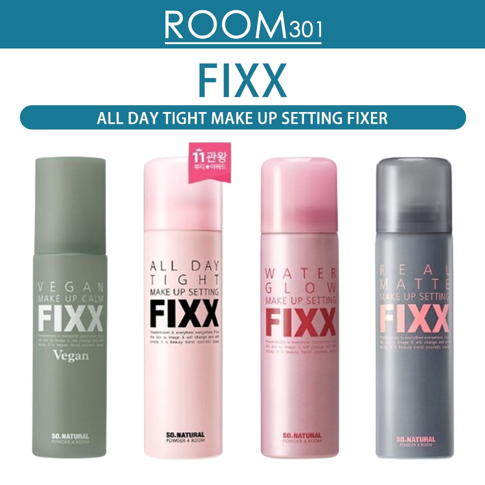 [SO Natural] 全天緊緻定妝 Fixx Makeup Fixer (35ml,100ml,120ml,250m | 蝦皮購物
