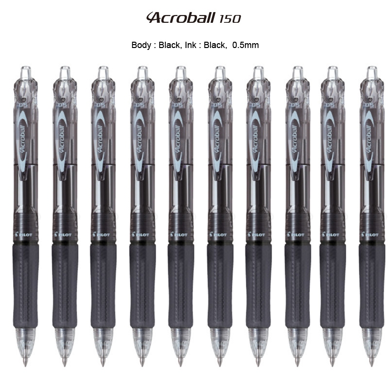 Pilot Acroball 150 0.5MM 圓珠筆 (10PCS) [日本製造] | 蝦皮購物