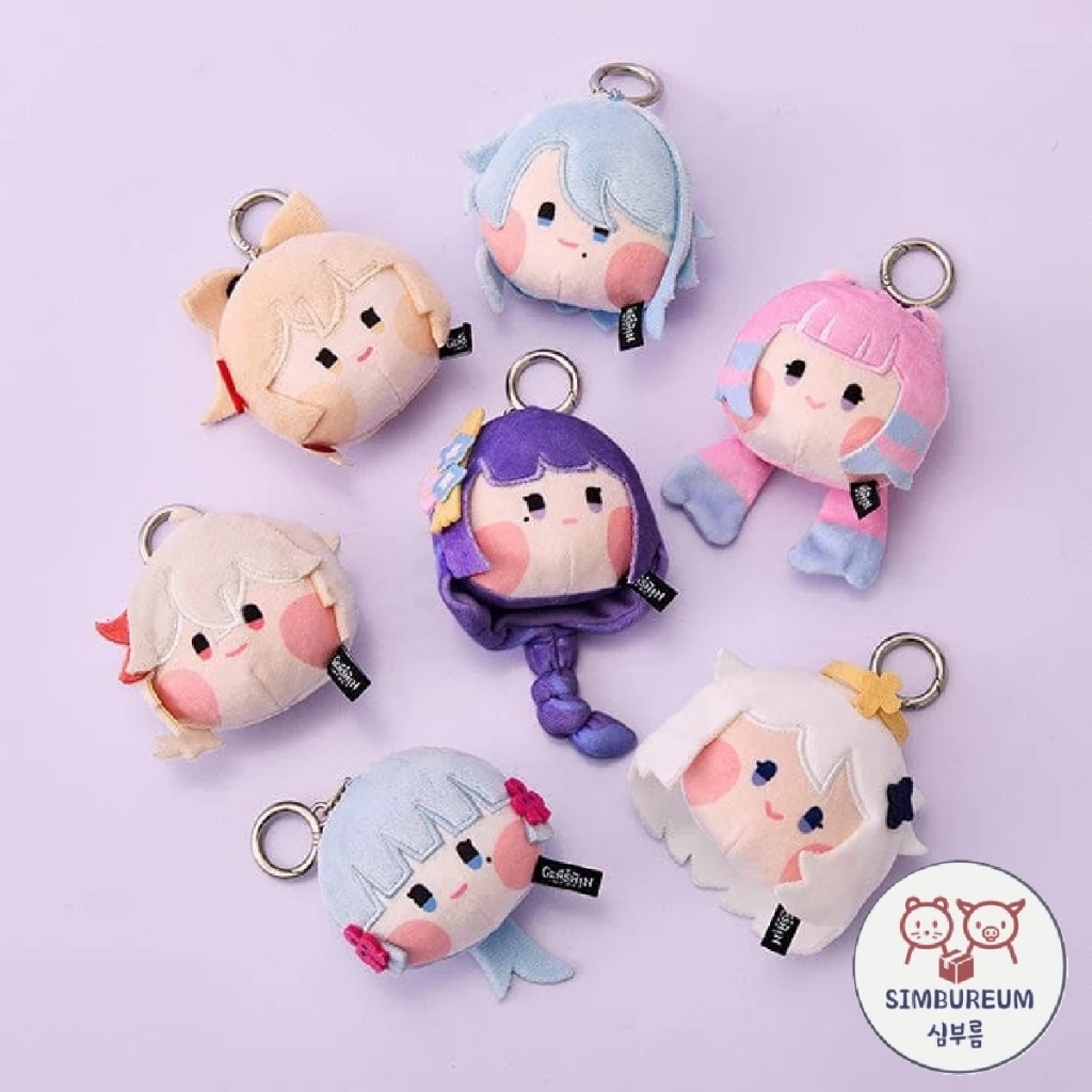 [Line Friends] 韓國 Genshin minini 毛絨公仔鑰匙扣 Ver. 2 _ 原神衝擊 | 蝦皮購物