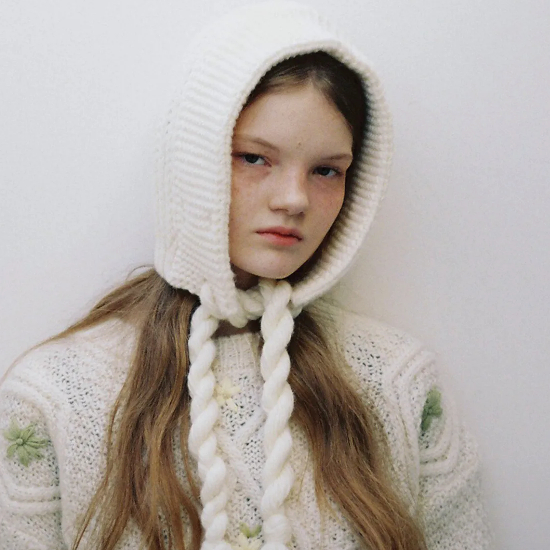 ROCKFISH WEATHERWEAR CABLE KNIT BALACLAVA 針織巴拉克拉法帽毛