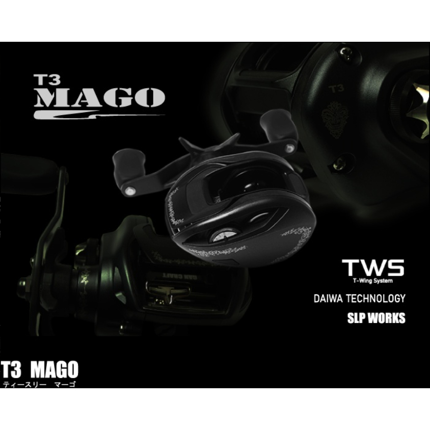 Daiwa T3 T-3 MAGO Limited Gan craft x Daiwa x SLP 雙軸捲線器超限量