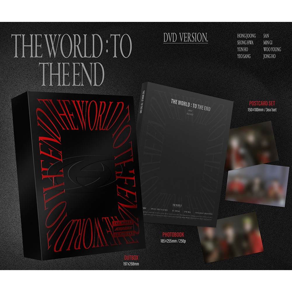 DVD ver.) ATEEZ - THE WORLD : TO THE END (22nd Oct.2024) | 蝦皮購物