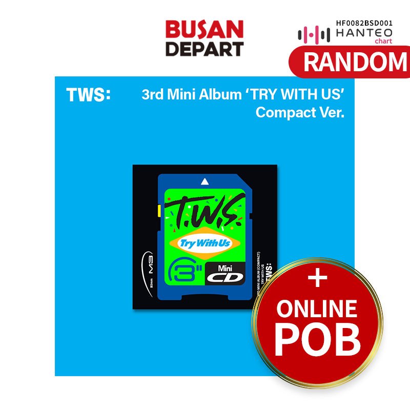 [ONLINE POB]TWS 3rd Mini Album [TRY WITH US] (Compact Ver.) | 蝦皮購物