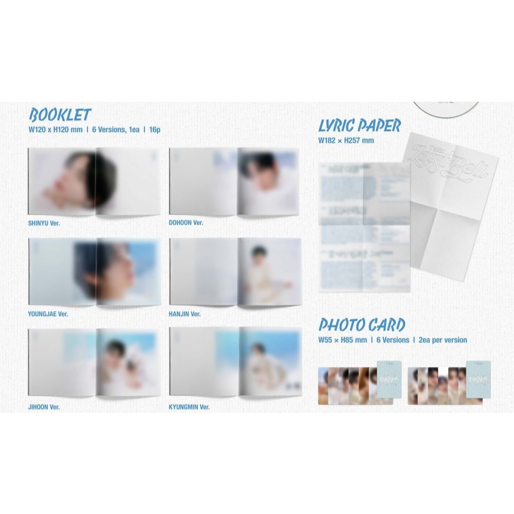 TWS Last Bell コンパクト盤 新品未開封 6形態セット✖️10 【公式通販】