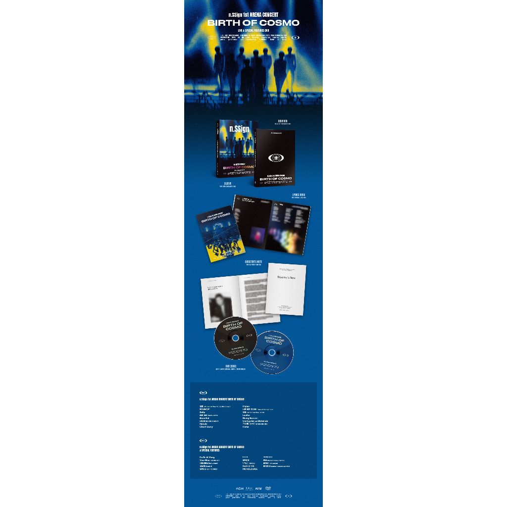 n.SSign 1st ARENA CONCERT [BIRTH OF COSMO] (DVD) | 蝦皮購物