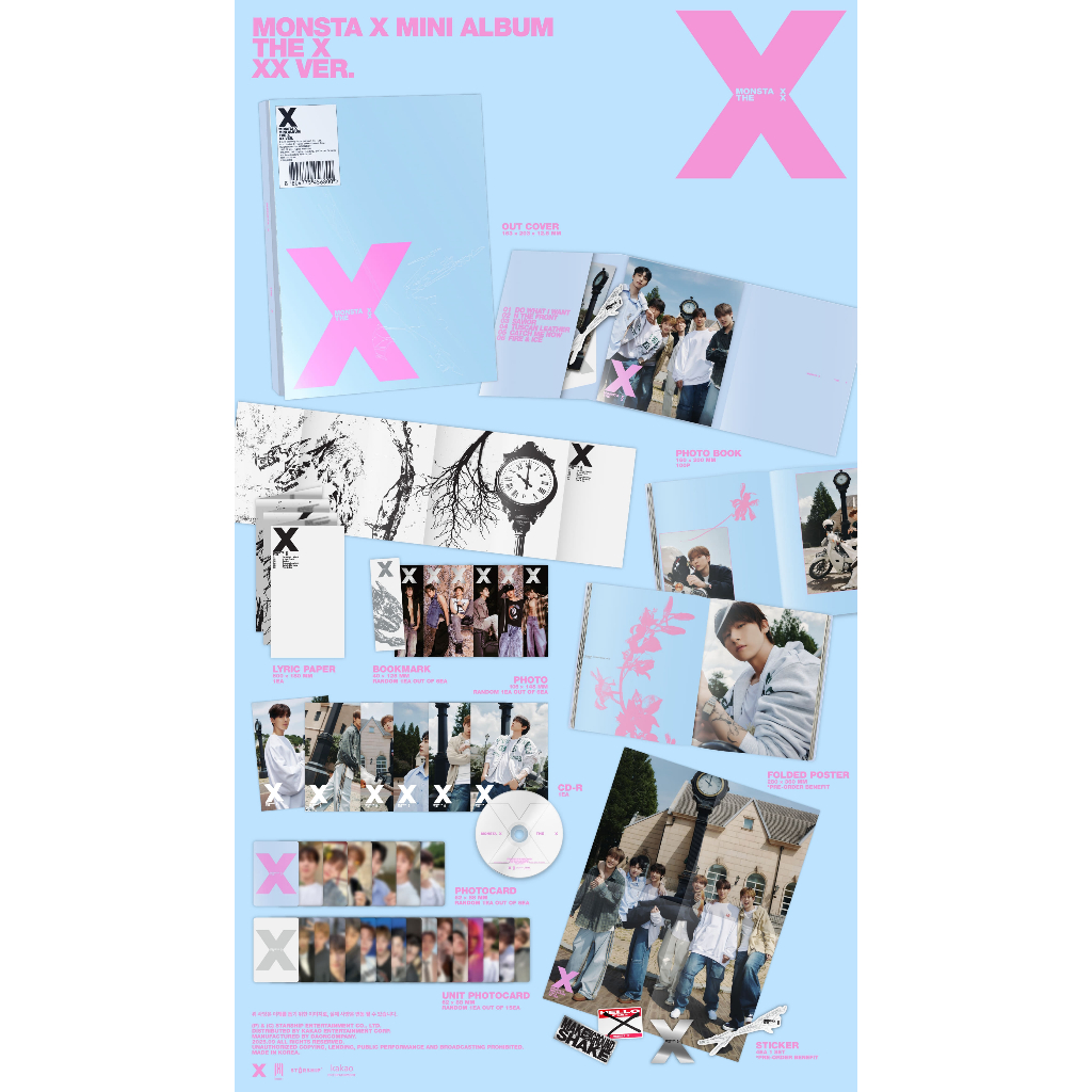 MONSTA X [THE X] Photobook Ver / 13th Mini Album | 蝦皮購物
