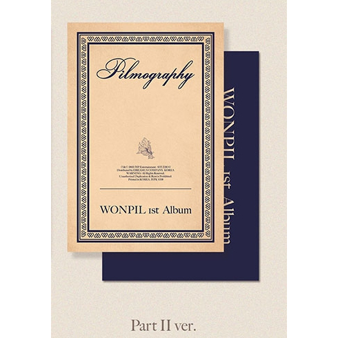 WONPIL (DAY6) [Pilmography] 1st Full Album (2022) | 蝦皮購物