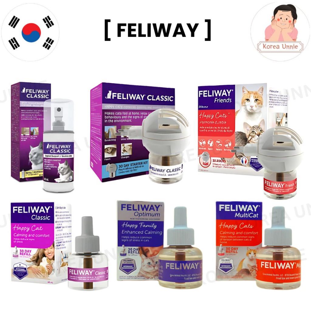 Photo inspiration: Feli Way Calming Pheromone Products Reference: Feliway Classic Cat Calming Pheromone 擴香器 30 天入門套件 48 Ml