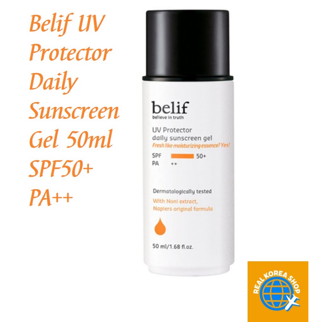 belif UV Protector Daily Sunscreen Gel SPF 50+ PA++ 50ml