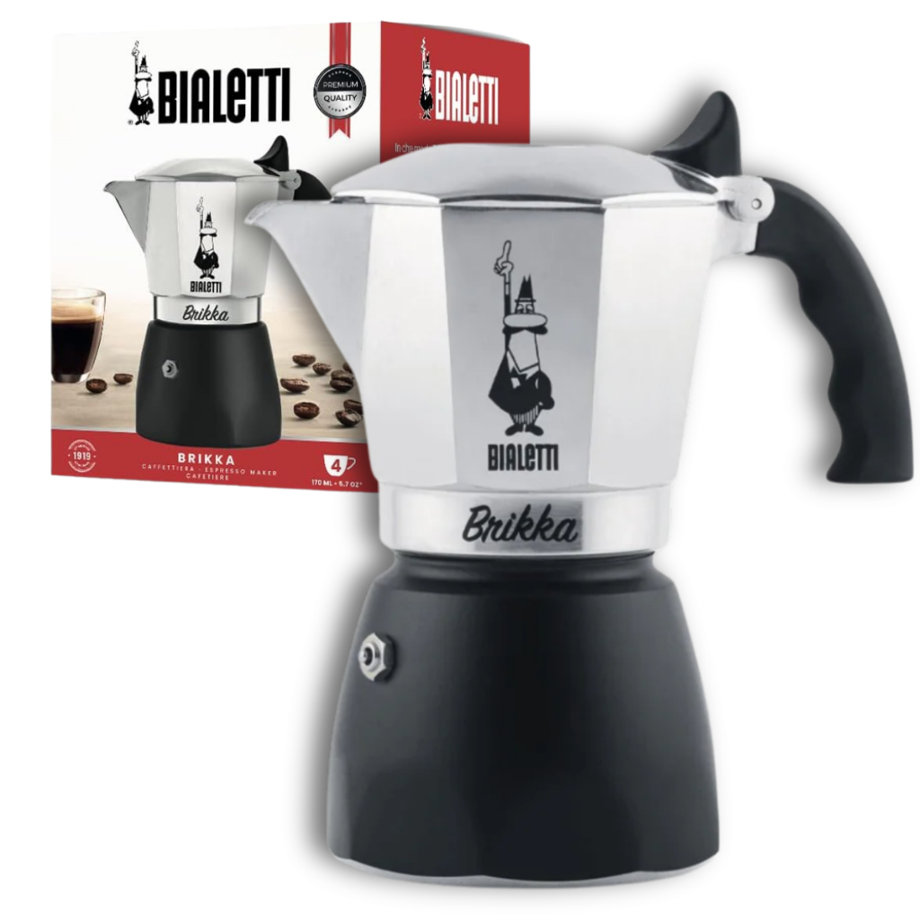 比樂蒂Bialetti 全新Brikka 2023 摩卡壺, 摩卡壺爐灶咖啡機，可製作