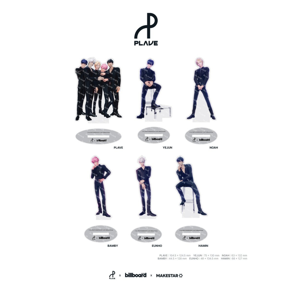 BILLBOARD ARTIST: PLAVE EDITION MD / ACRYLIC STAND | 蝦皮購物