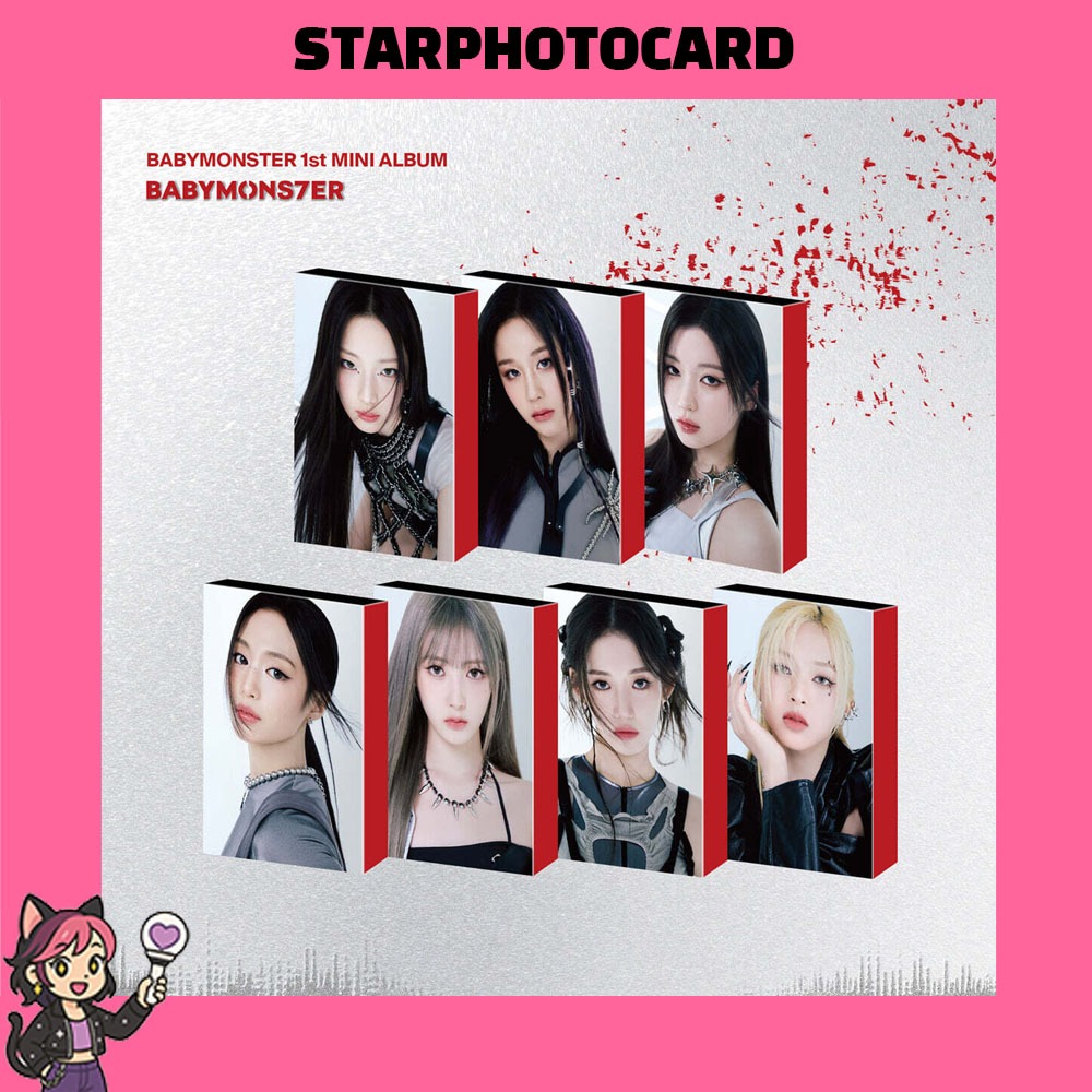 BABYMONSTER - 1st MINI ALBUM [BABYMONS7ER] YG TAG ALBUM | 蝦皮購物