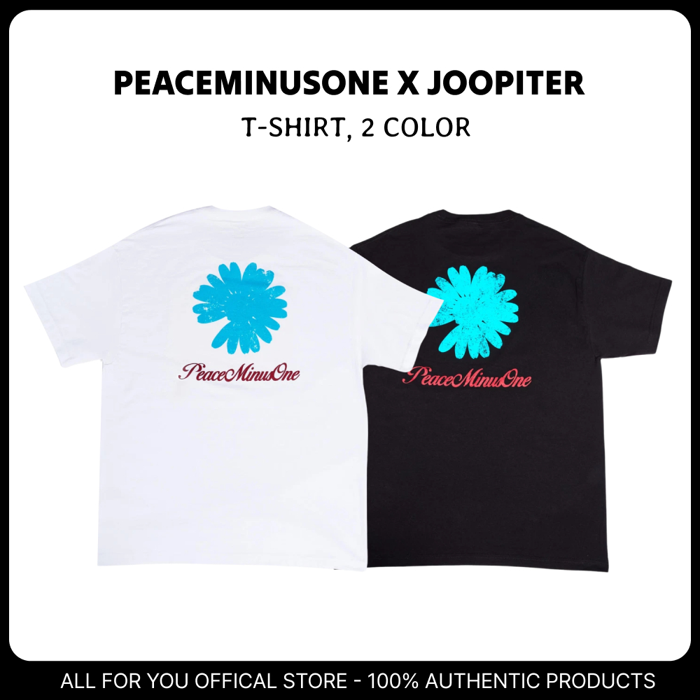 PEACEMINUSONE x JOOPITER】 T-SHIRT BLACK (peaceminusone/T