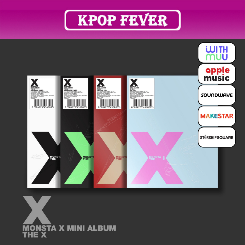 MONSTA X 写真集セット MONSTA X [THE X] Photobook Ver / 13th Mini Album | 蝦皮購物