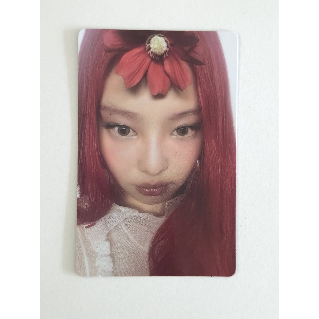 Jennie The 1st Studio 專輯RUBY Makestar Part2 LuckyDraw 活動小卡