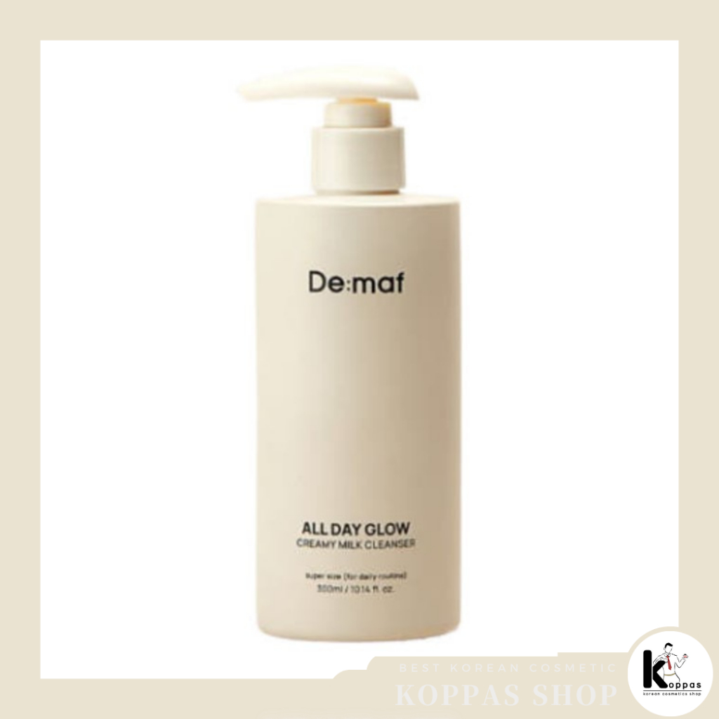 [De:maf] DEMAF 全天煥顏潔面乳 (300ml) | 蝦皮購物
